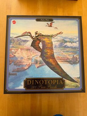 Mattel Dinotopia 500-Piece Puzzle. NEW